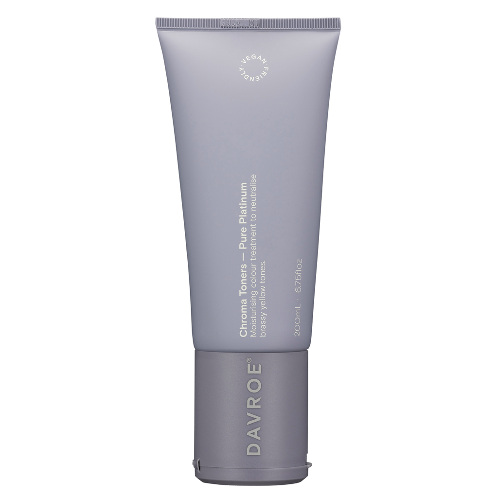 Davroe Chroma Pure Platinum Colour Treatment 200ml - AtsiHairSupplies