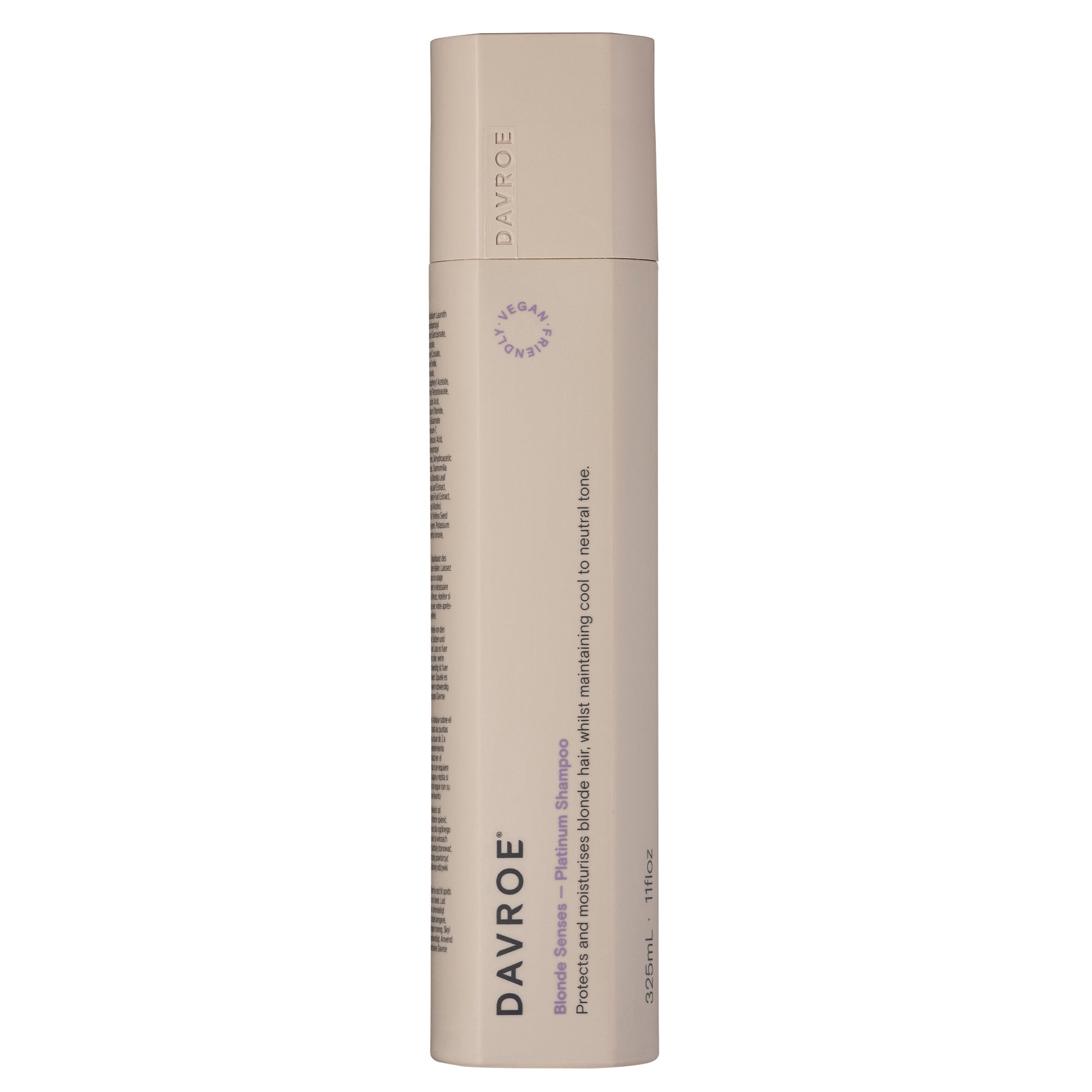 Davroe Blonde Senses Platinum Shampoo 325ml - AtsiHairSupplies