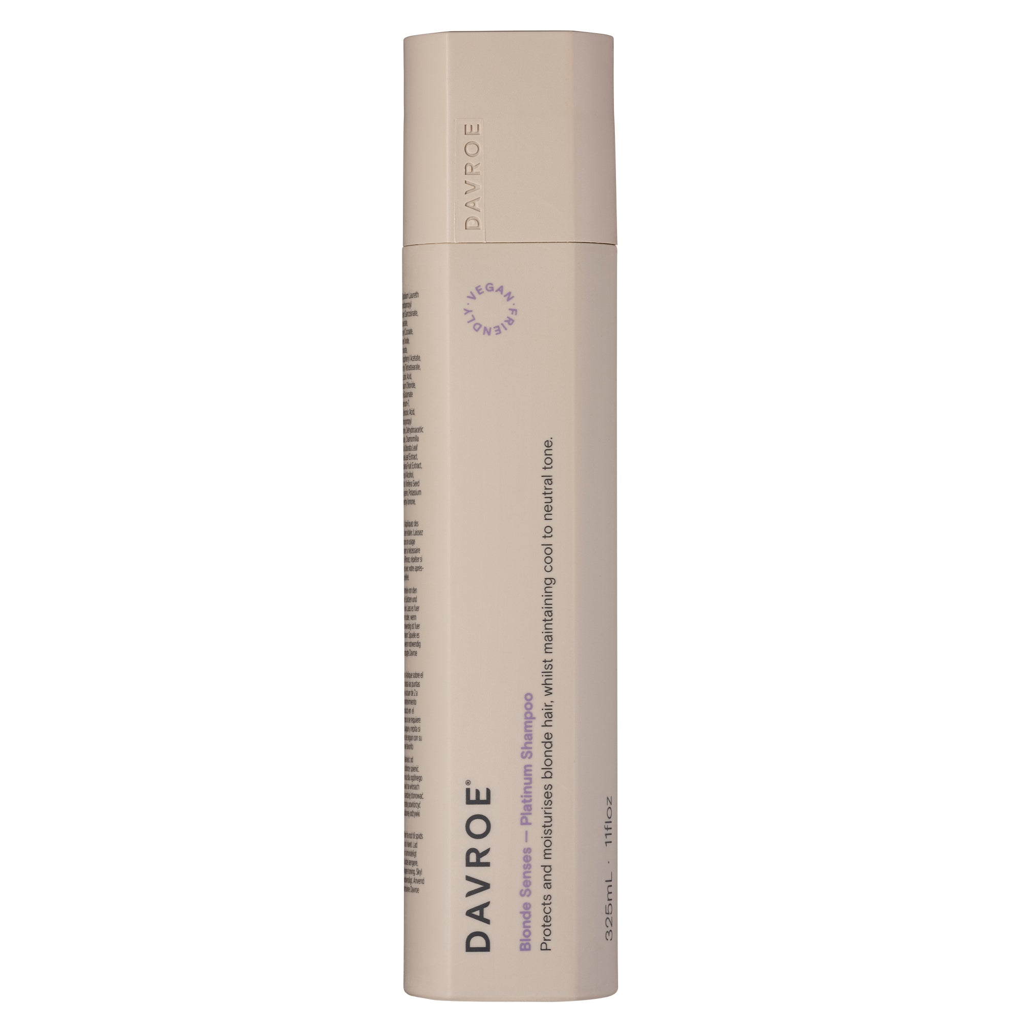Davroe Blonde Senses Platinum Shampoo 325ml - AtsiHairSupplies