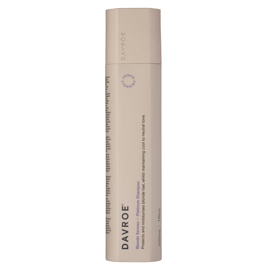 Davroe Blonde Senses Platinum Shampoo 325ml - AtsiHairSupplies