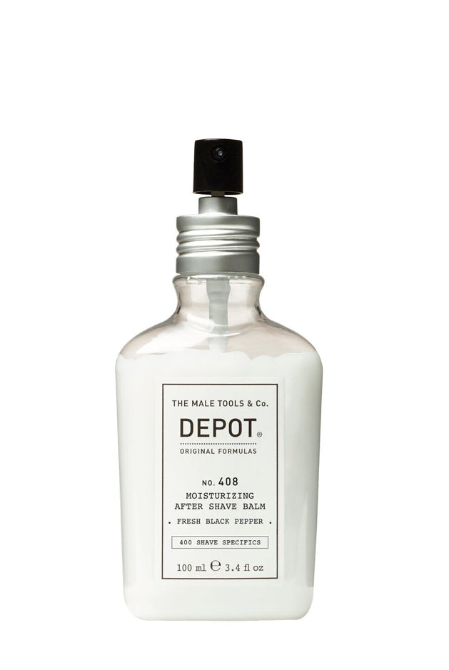 DEPOT NO. 408 MOISTURIZING AFTER SHAVE BALM 100ml - AtsiHairSupplies