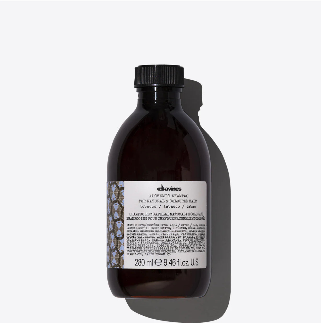 Davines ALCHEMIC Shampoo Tobacco 280ml - AtsiHairSupplies