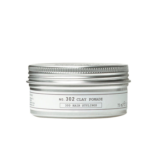 DEPOT NO. 302 CLAY POMADE 75ml - AtsiHairSupplies