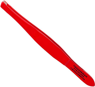TWEEZERMAN STAINLESS TWEEZERETTE - RED - AtsiHairSupplies