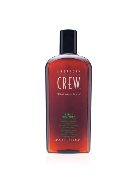 AMERICAN CREW 3-IN-1 TEA TREE 450ml - AtsiHairSupplies