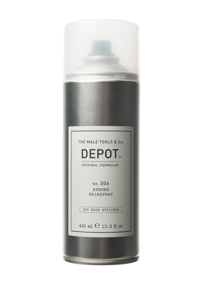 DEPOT NO. 306 STRONG HAIRSPRAY 400ml - AtsiHairSupplies