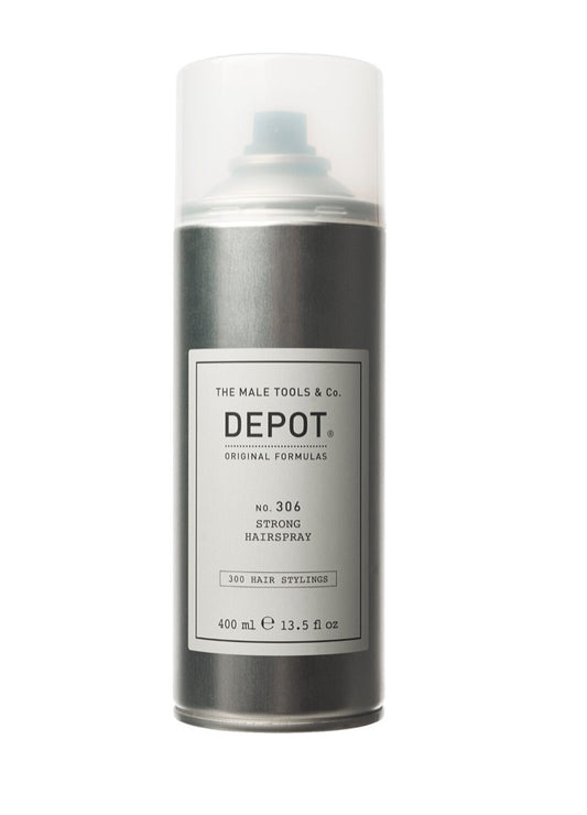 DEPOT NO. 306 STRONG HAIRSPRAY 400ml - AtsiHairSupplies