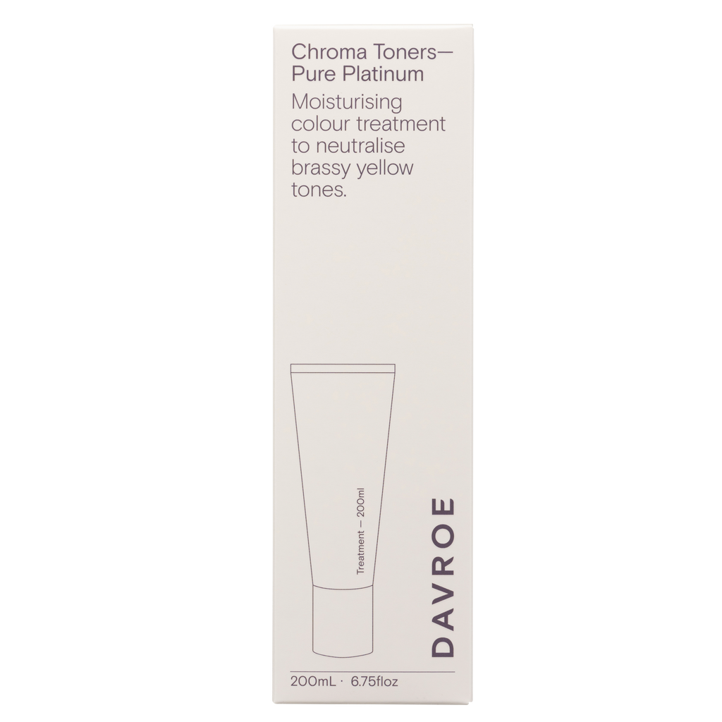 Davroe Chroma Pure Platinum Colour Treatment 200ml - AtsiHairSupplies