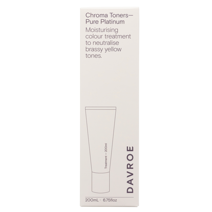 Davroe Chroma Pure Platinum Colour Treatment 200ml - AtsiHairSupplies