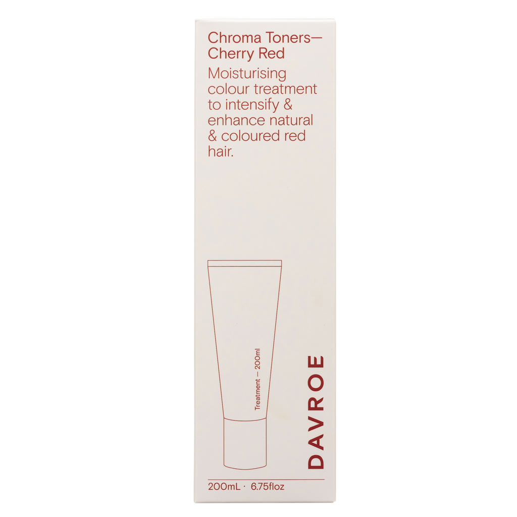 Davroe Chroma Cherry Red Colour Treatment 200ml - AtsiHairSupplies