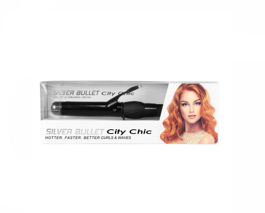 Silver Bullet City Chic Curling Iron 32mm - AtsiHairSupplies