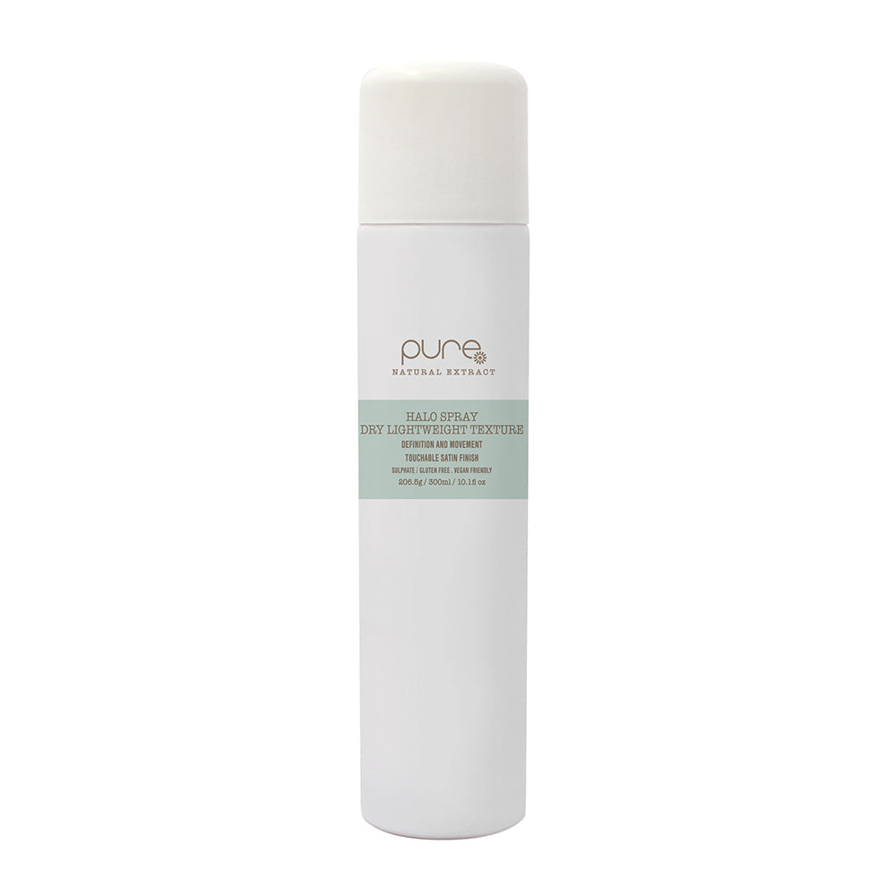 Pure Halo Spray Dry Lightweight Texture 300mL - AtsiHairSupplies