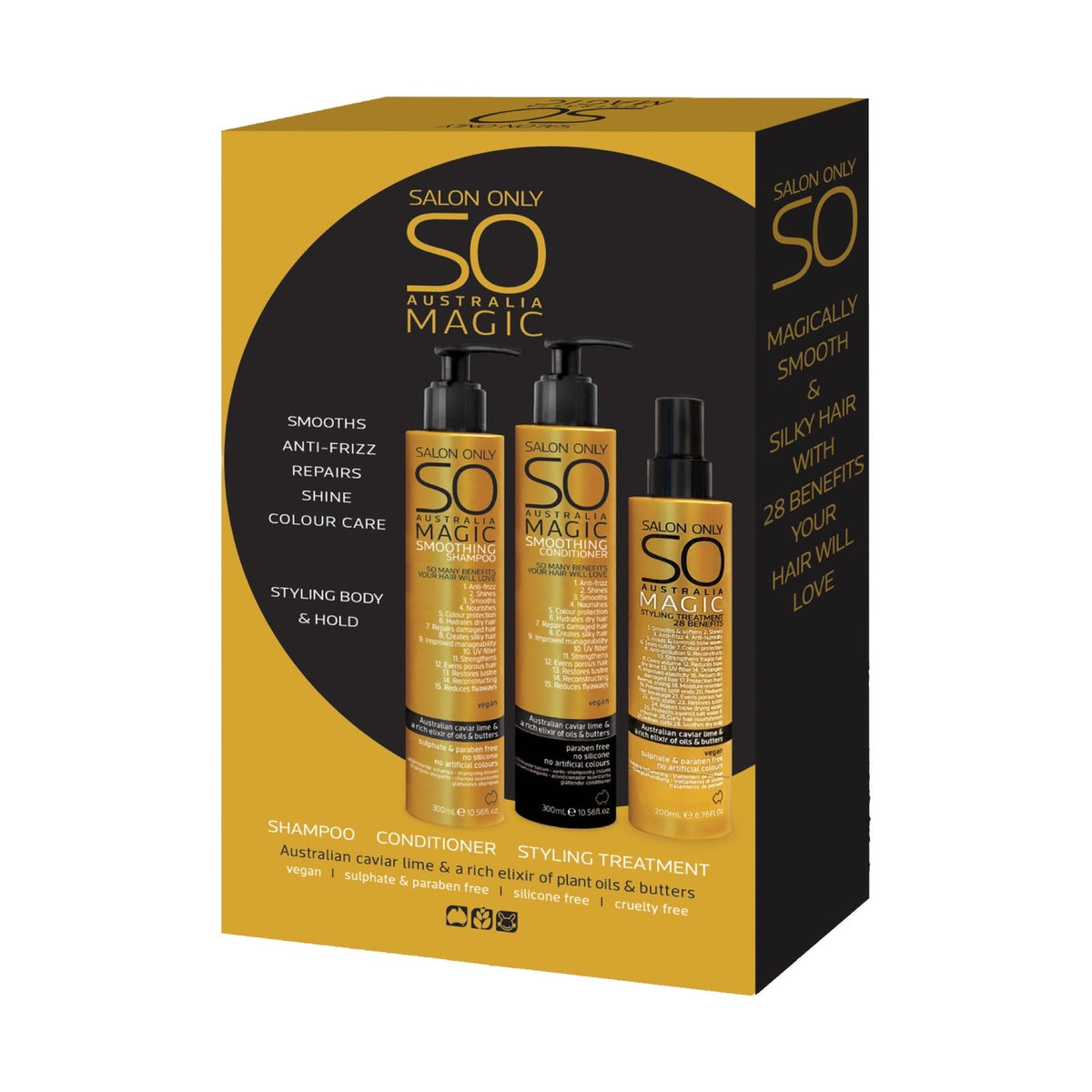 RPR SO MAGIC 28 Benefits Shampoo & Conditioner & Styling Treatment - Trio